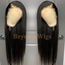 10A top quality 100% human hair HD lace front wig--BYC456